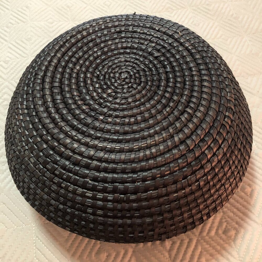 Hand woven basket - for plants - for decorations - fair market from Bangladesh - Picture 3 of 4